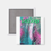 アイルランド絵画の滝 マグネット (正面/裏面)