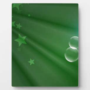 アイルランド緑パターン芸術の平和愛運命 フォトプラーク