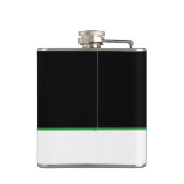 アイルランド縁ど国旗パーソナライズされた フラスク (裏面)