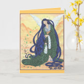 アイルランド芸者 カード (黄色い花)