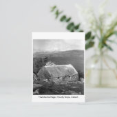 アイルランド茅葺きコテージ郡マヨ ポストカード (スタンド正面)