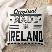 アイルランド製の美しいレトロロゴ クッション (ブランケット)