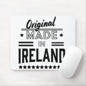 アイルランド製の美しいレトロロゴ マウスパッド (マウス)