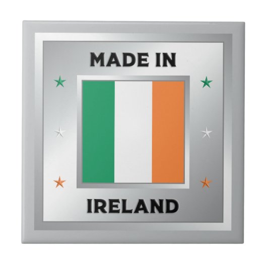 アイルランド製 タイル (正面)