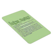 アイルランド規則 マグネット (右側)