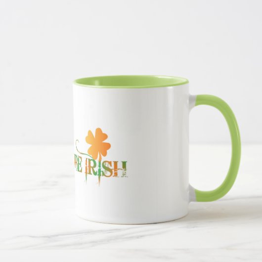 アイルランド誇りを持ったのマグになる マグカップ (右)
