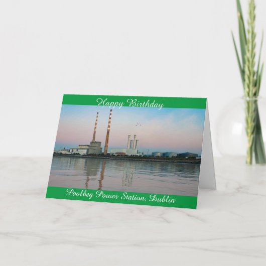 アイルランド誕生日カード カード (正面)