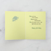 アイルランド誕生日賛美ズ カード (内部)