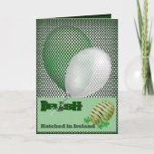 アイルランド誕生日 カード (正面)