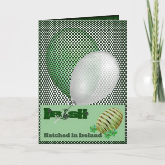 アイルランド誕生日 カード (正面)