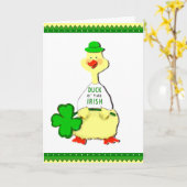 アイルランド誕生日 カード (黄色い花)