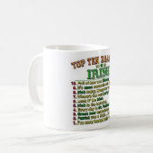 アイルランド語がある上10の理由 コーヒーマグカップ (正面左)