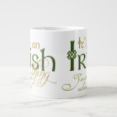 アイルランド語だ ジャンボコーヒーマグカップ (正面)