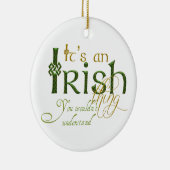 アイルランド語だ セラミックオーナメント (右)