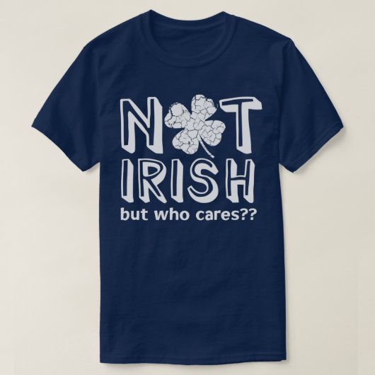 アイルランド語ではない聖 Tシャツ (デザイン正面)