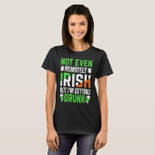 アイルランド語ではなくセントパ飲ターおもしろいル Tシャツ (正面フル)