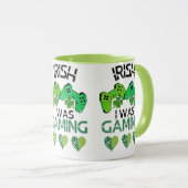 アイルランド語でゲームをやっていた» St.Patrick's Day Mug マグカップ (正面右)