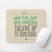 アイルランド語ときの目は微笑のSt patricksのマウスパッドです マウスパッド (マウス)