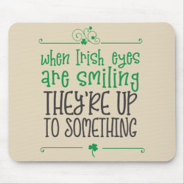 アイルランド語ときの目は微笑のSt patricksのマウスパッドです マウスパッド