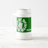 アイルランド語のハート ビールジョッキ (正面左)