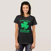 アイルランド語の別れを告げる可能性が最も高い Tシャツ (正面フル)