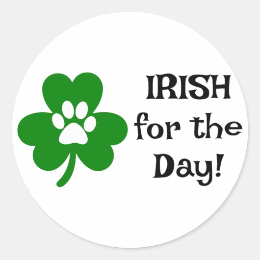 アイルランド語の日☘️🍻 ラウンドシール (正面)