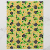 アイルランド語の検索ゲームのためのクテイの運 チラシ (裏面)