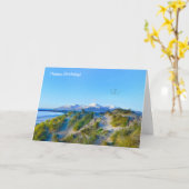 アイルランド語の誕生日グリーティングカード カード (黄色い花)