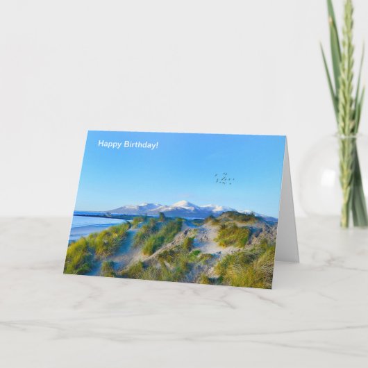 アイルランド語の誕生日グリーティングカード カード (正面)