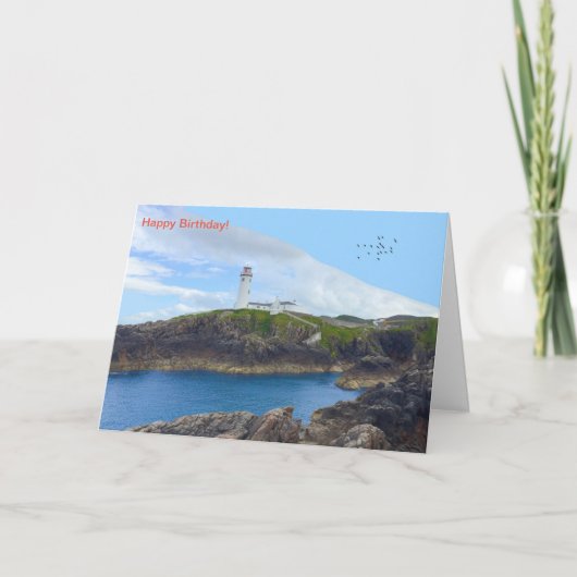 アイルランド語の誕生日グリーティングカード カード (正面)