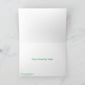 アイルランド語の誕生日グリーティングカード カード (内部)