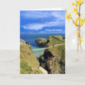 アイルランド語の誕生日グリーティングカード カード (黄色い花)