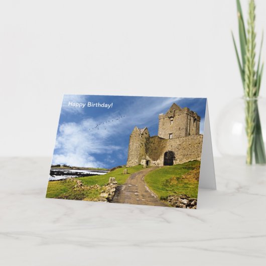 アイルランド語の誕生日グリーティングカード カード (正面)