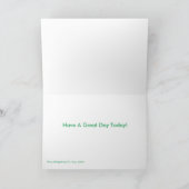 アイルランド語の誕生日グリーティングカード カード (内部)