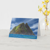 アイルランド語の誕生日グリーティングカード カード (黄色い花)