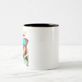 アイルランド語の諺 – これは二日酔いではないIriだ ツートーンマグカップ (中央)