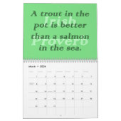 アイルランド語の諺 カレンダー (3月 2026)