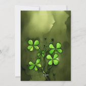 アイルランド語の諺、レプレシャン格言聖パトリックの日 シーズンカード (裏面)