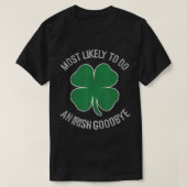 アイルランド語のTシャツでお別れをする可能性が最も高い Tシャツ (デザイン正面)