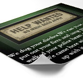 アイルランド語は適用されない ポスター (角)