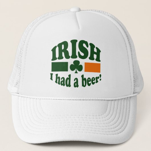 アイルランド語はIビールを食べました キャップ (正面)