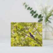 アイルランド語サンキューカードのカスタマイズ ポストカード (スタンド正面)