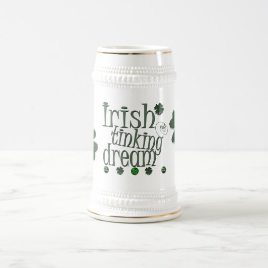 アイルランド語ステイン ビールジョッキ (中央)