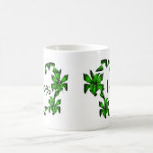 アイルランド語ハートマグ – カスタマイズ可能 コーヒーマグカップ (中央)