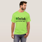 アイルランド語ビールTシャツでした Tシャツ (正面フル)