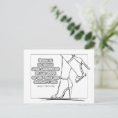 アイルランド語動詞着色はがき ポストカード (スタンド正面)