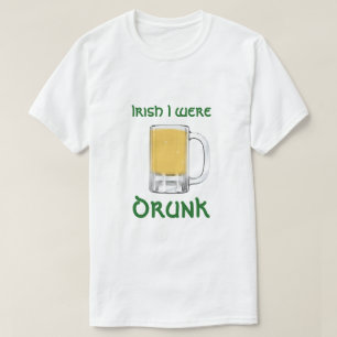 アイルランド語私は酔ったセントパトリックの日のTシャツでした Tシャツ