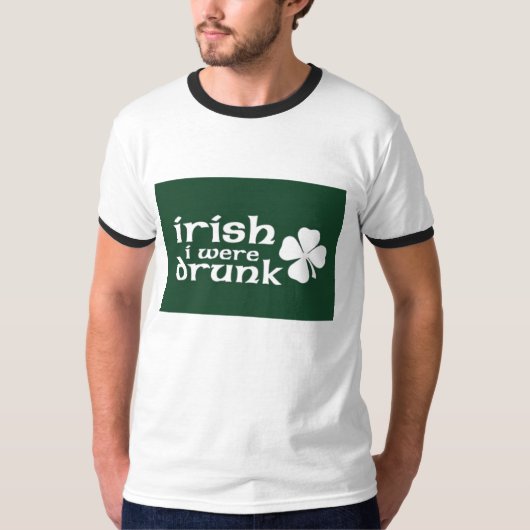 アイルランド語私は飲まれました Tシャツ (正面)