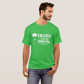 アイルランド語私は飲まれました Tシャツ (正面フル)