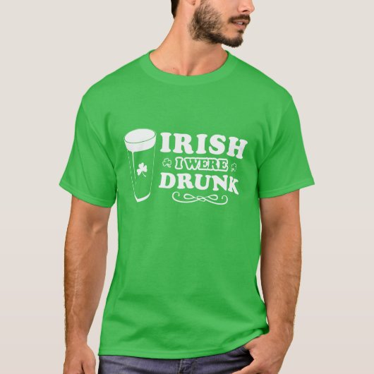 アイルランド語私は飲まれました Tシャツ (正面)